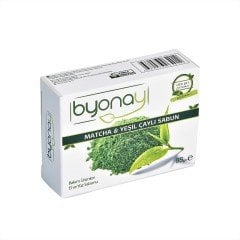 Byonay Matcha & Yeşil Çaylı Sabun 95 g – El ve Vücut Bakımı