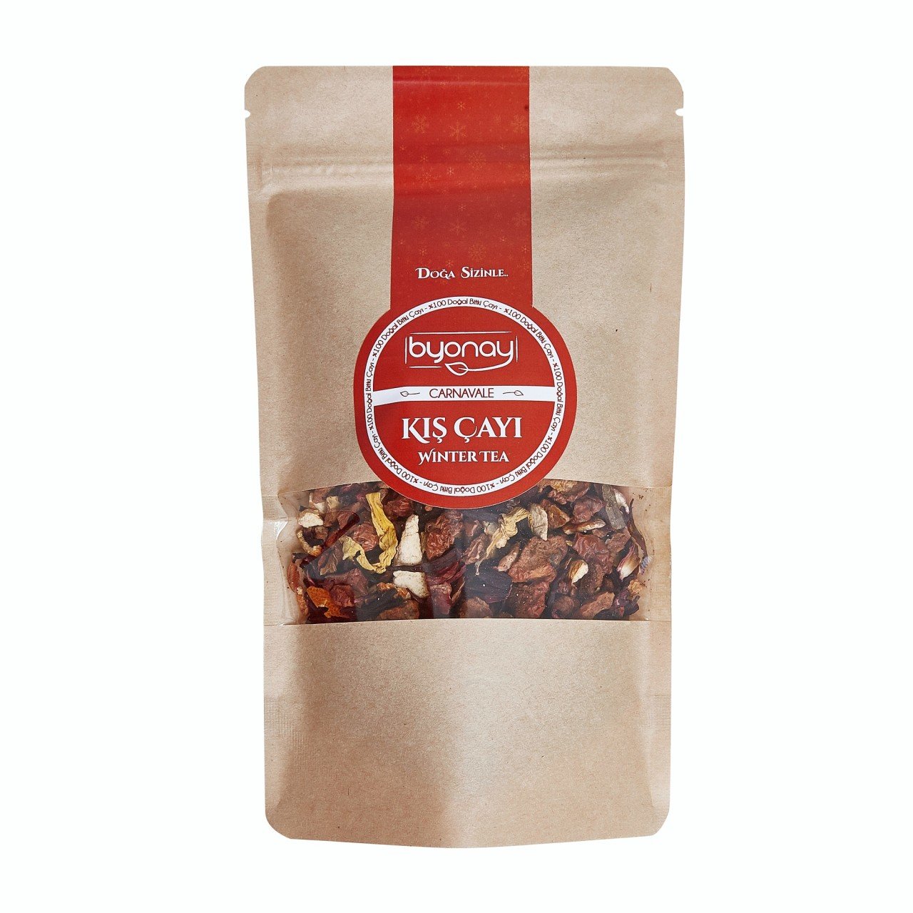 Byonay Kış Çayı 100 g – Meyve ve Tarçınlı Bitki Çayı