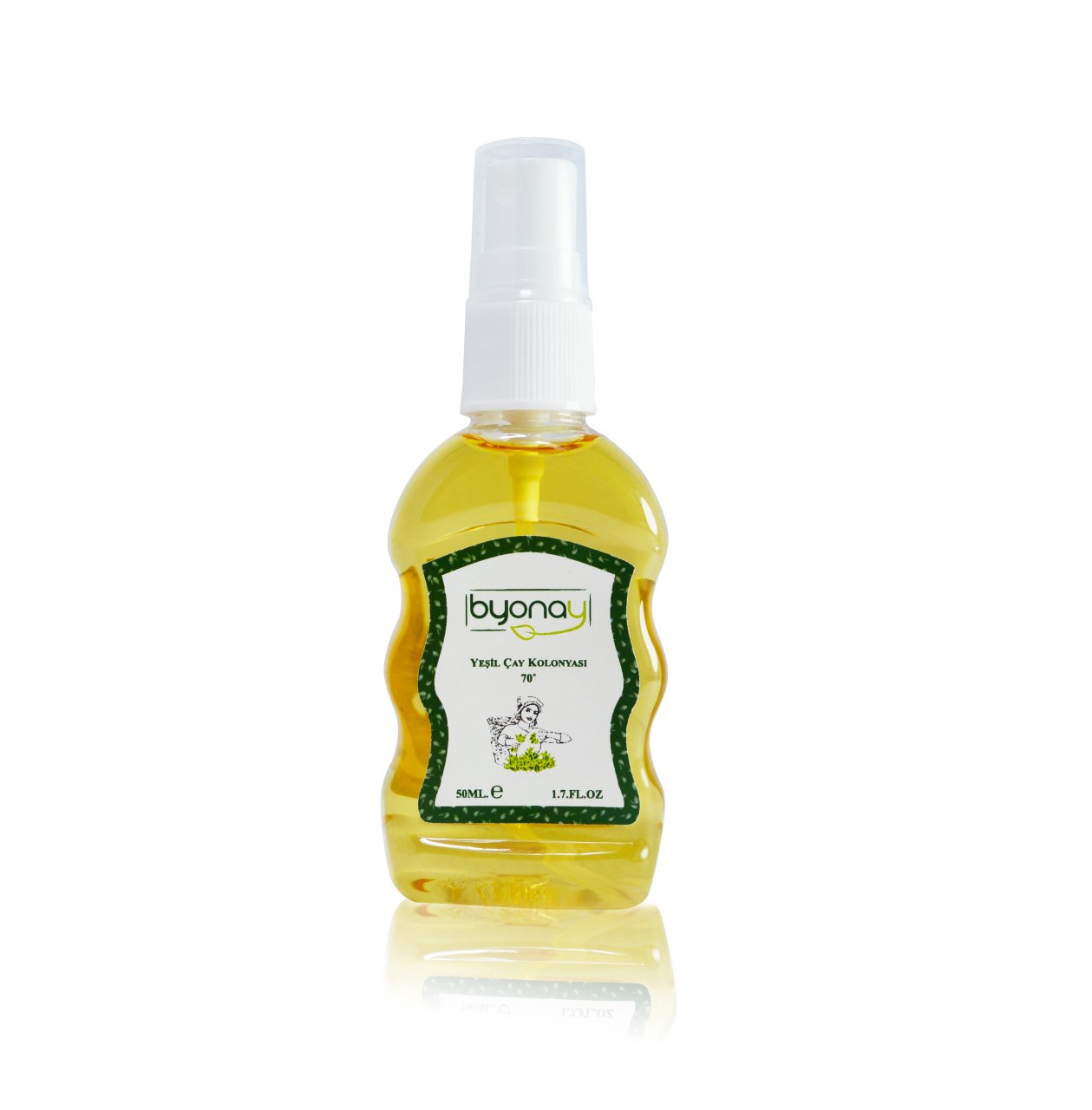 Byonay Yeşil Çay Kolonyası 50 ml Sprey
