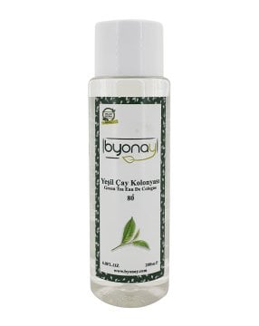 Byonay 80° Yeşil Çay Kolonyası 200 ml – Yeşil PET Şişe