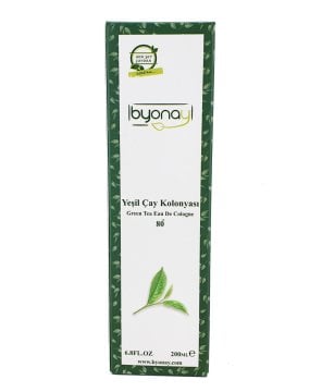 Byonay 80° Yeşil Çay Kolonyası 200 ml – Yeşil PET Şişe