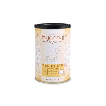 Byonay Beyaz Çikolata İçecek Tozu 400 g – Teneke Kutu