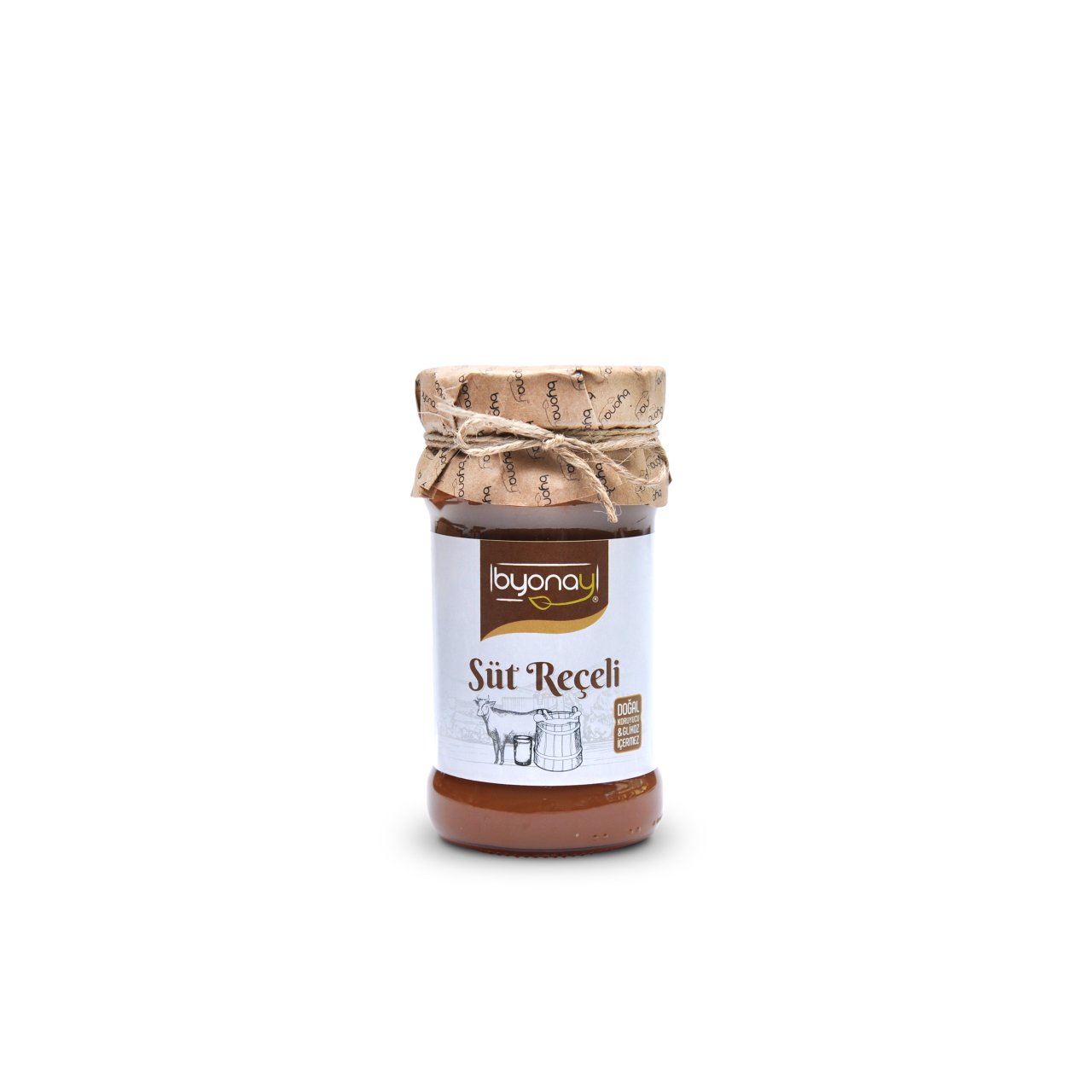 Byonay Süt Reçeli 380 gr (Katkısız)