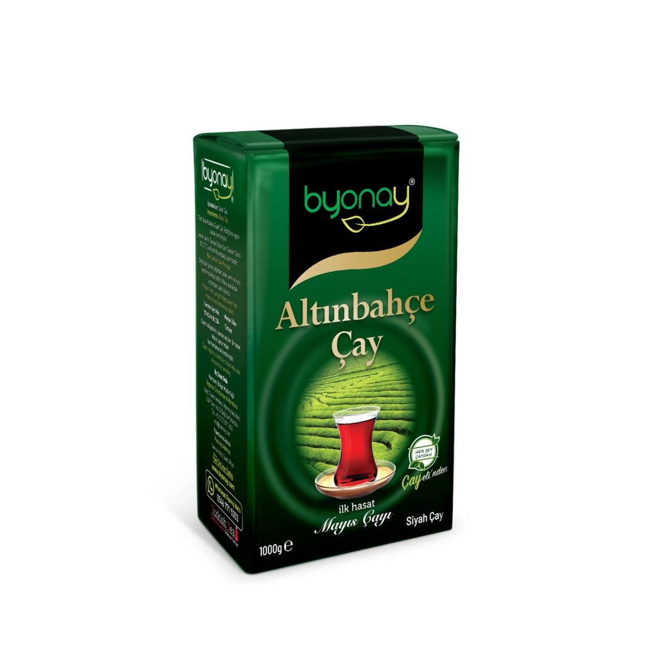 Byonay Altınbahçe İlk Hasat Mayıs Siyah Çayı 1000 g