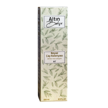 Altınbahçe 80° Beyaz Çay Kolonyası 200 ml – PET Şişe