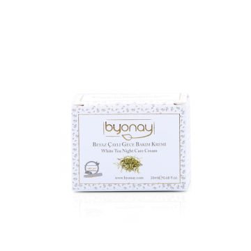 Beyaz Çaylı Gece  Bakım Kremi 20 ml