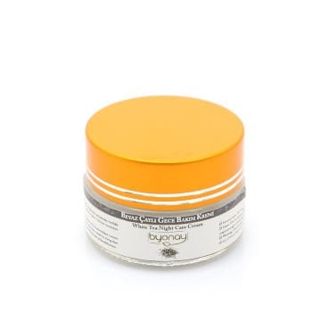 Byonay Beyaz Çaylı Gece Bakım Kremi 20 ml – Nemlendirici