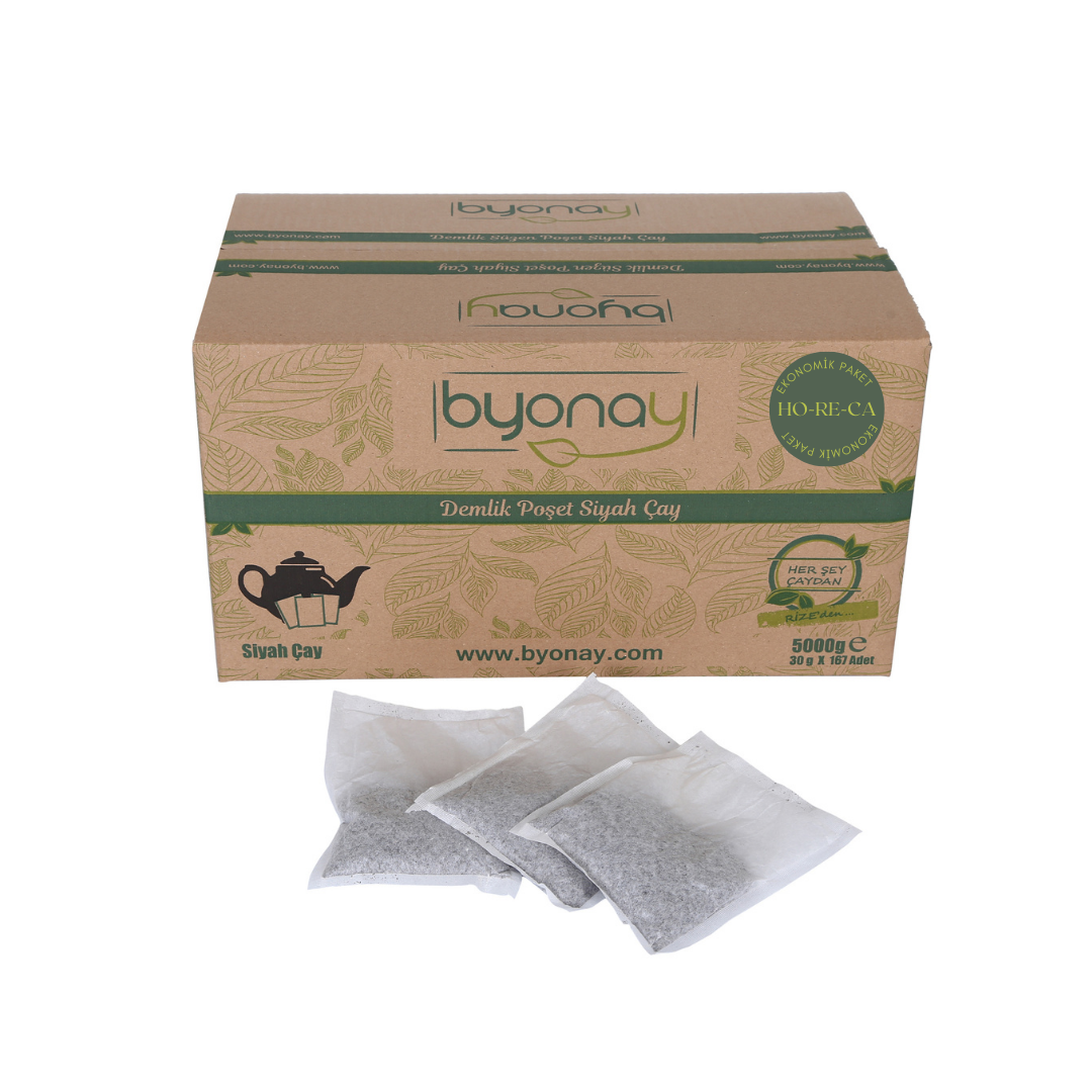 Byonay Ekonomik Demlik Poşet Siyah Çay 5 kg