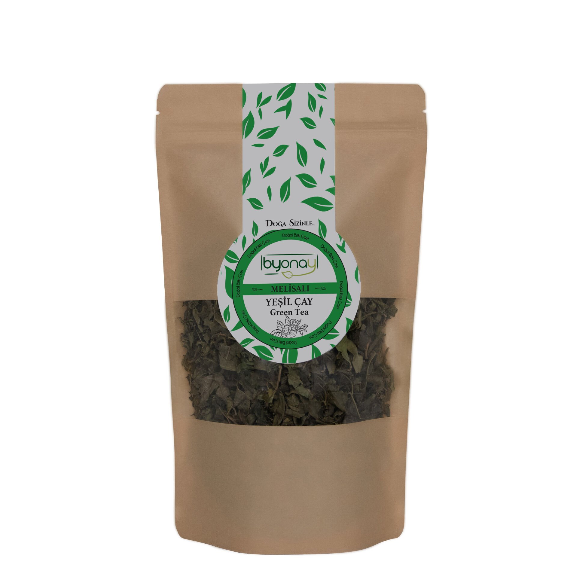 Byonay Melisalı Yeşil Çay 75 g – Limonumsu ve Ferah İçim