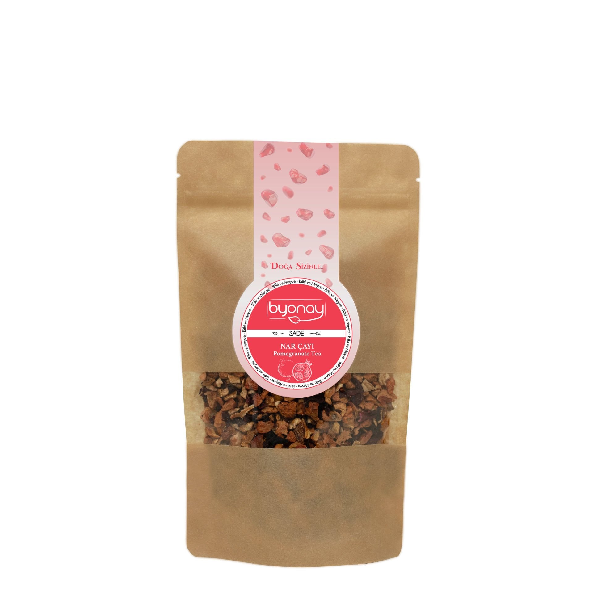 Byonay Nar Çayı 100 g – Meyvemsi ve Ferahlatıcı Bitki Çayı