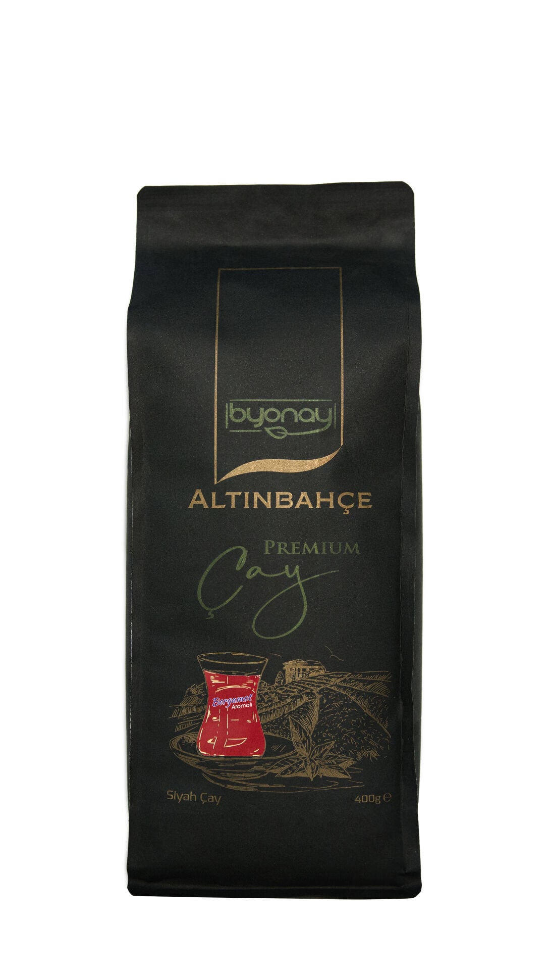 Byonay Altınbahçe Premium Bergamot Aromalı Siyah Çay 400 g