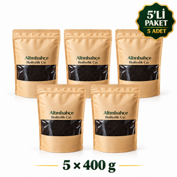 Altınbahçe Hediyelik Siyah Çay 400 g – 5’li Paket