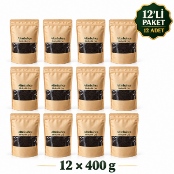 Altınbahçe Hediyelik Siyah Çay 400 g – 12’li Paket