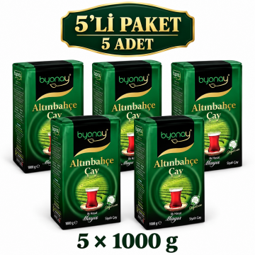 Byonay Altınbahçe İlk Hasat Mayıs Siyah Çayı 1000 g – 5’li Paket